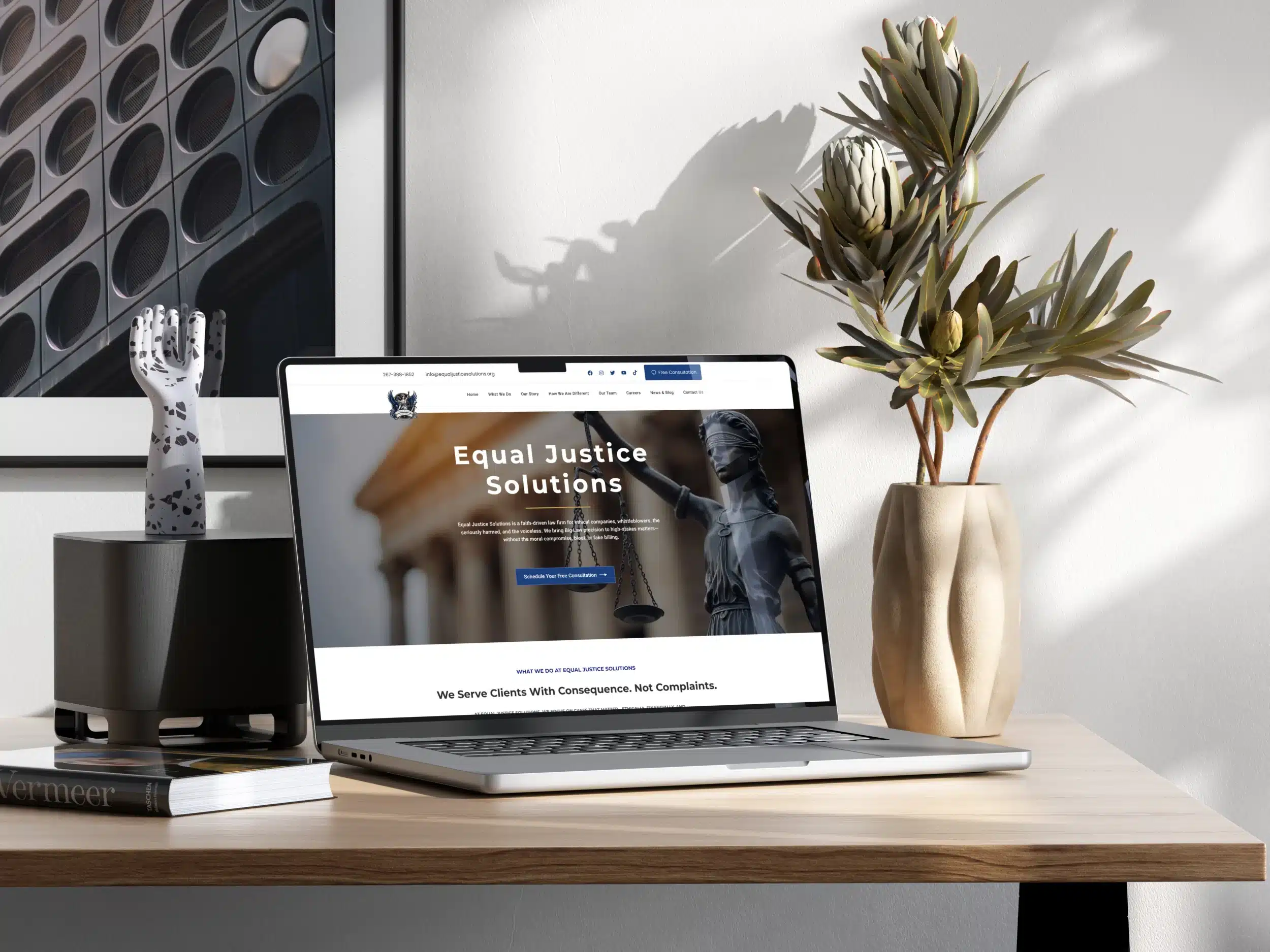 Engineering a High-Trust, Lead-Generating Digital Footprint for Equal Justice Solutions