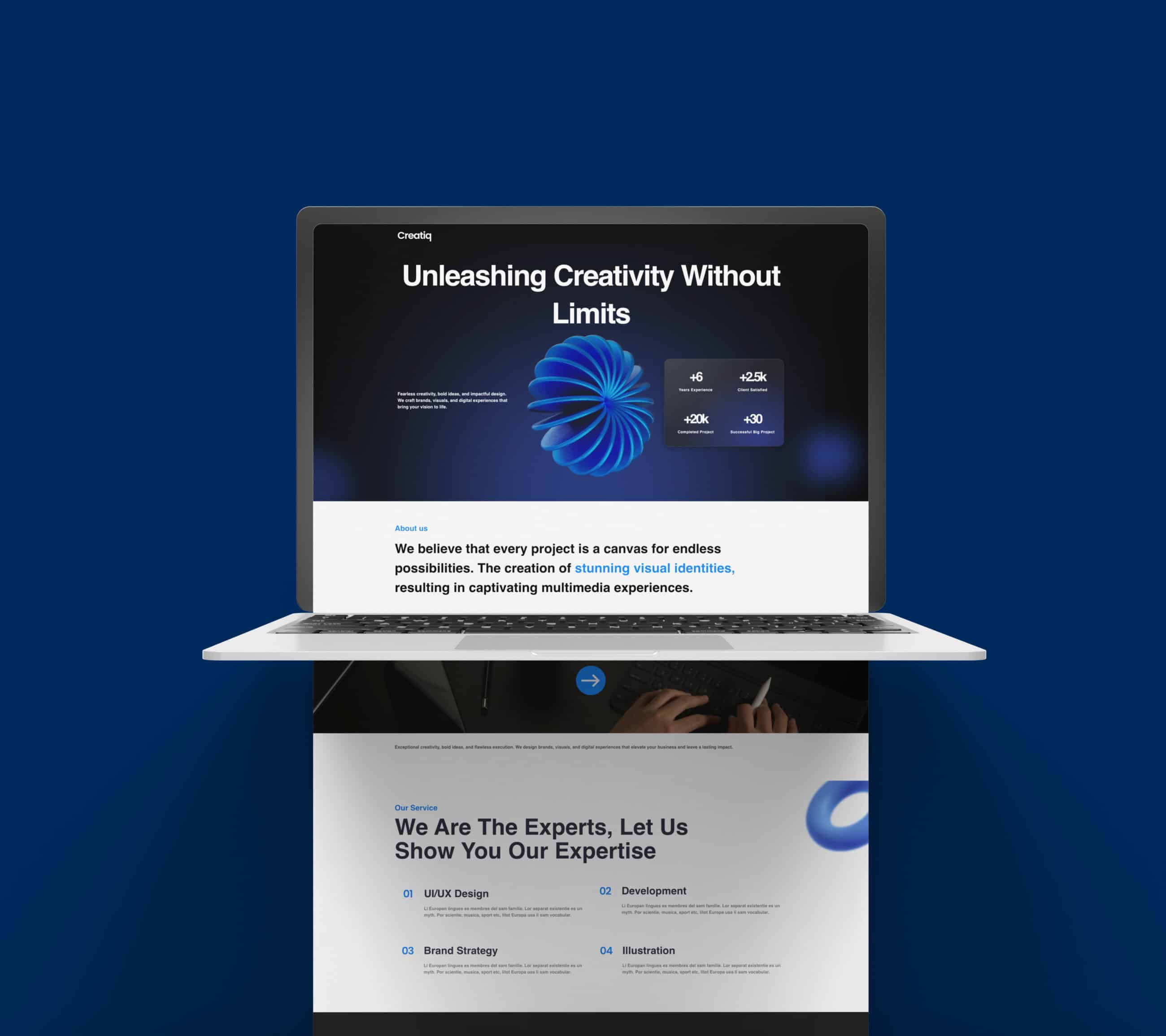 Creatiq – A Modern WordPress Template for Creative & Design Agencies - Image 2