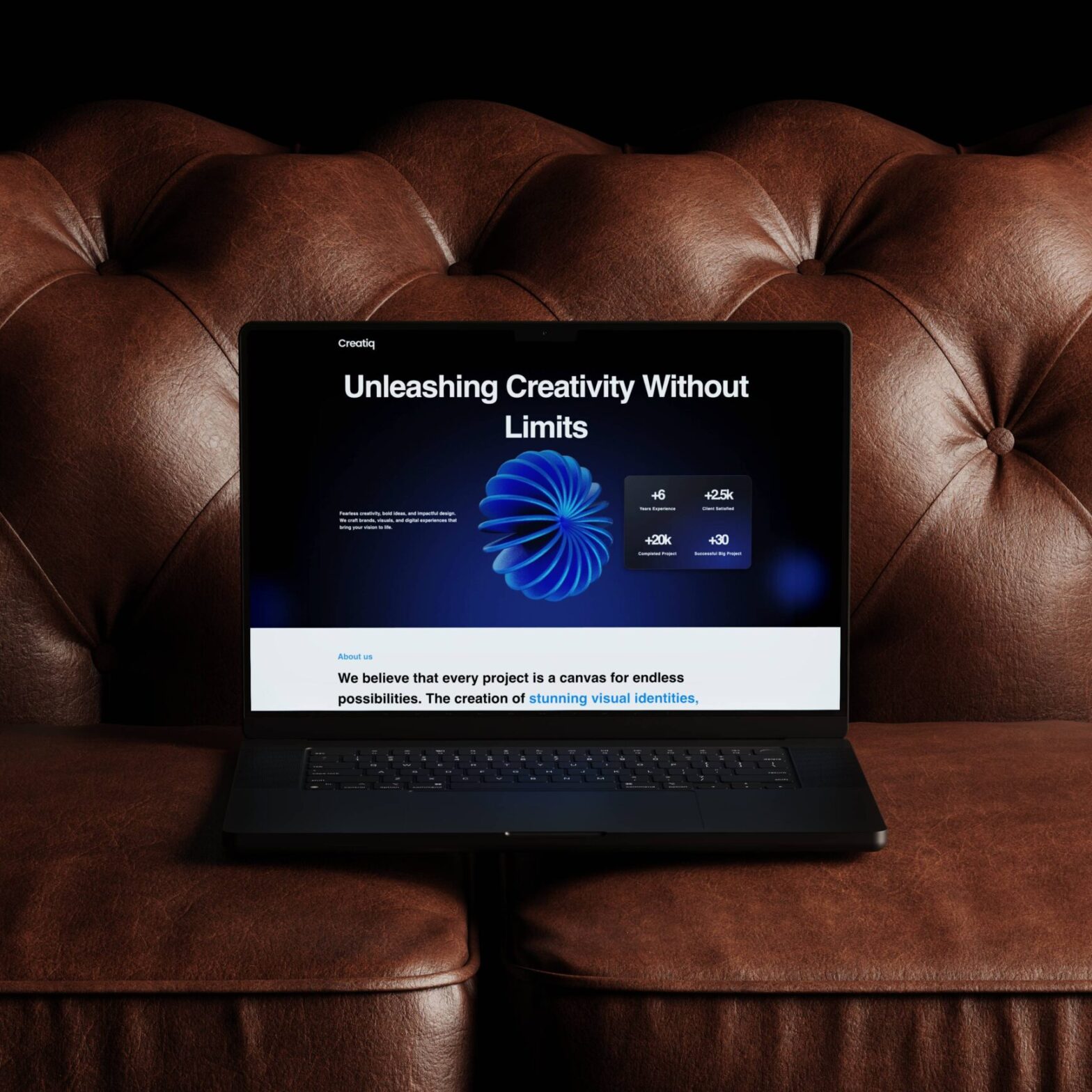Creatiq Template Mockup