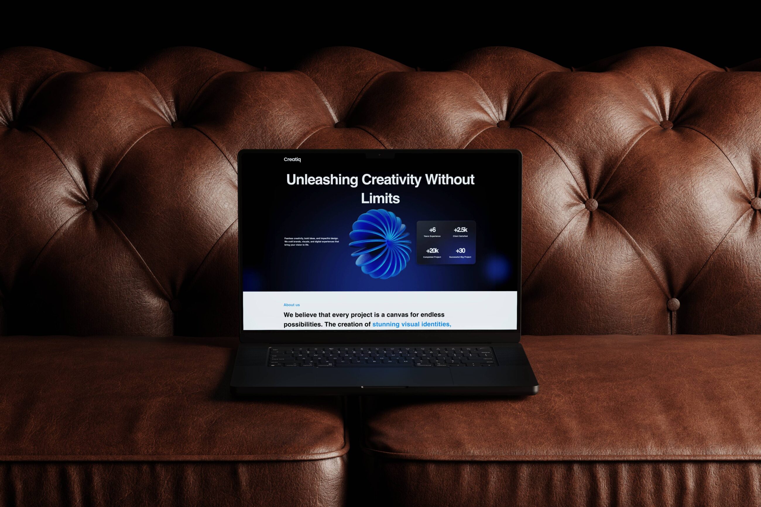 Creatiq Template Mockup